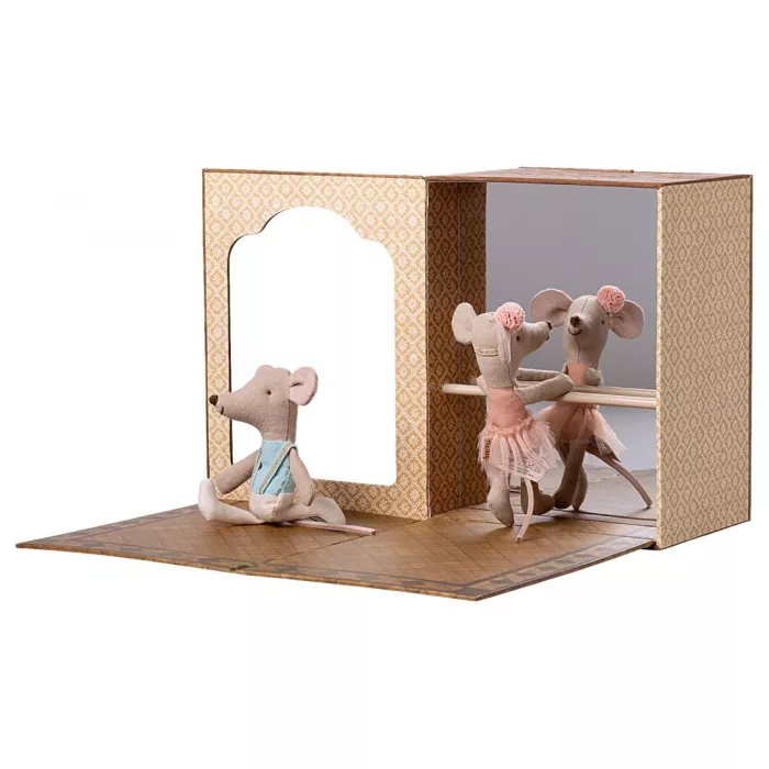 Jucarie textila - Balet room -  BIG SISTER MOUSE - Maileg