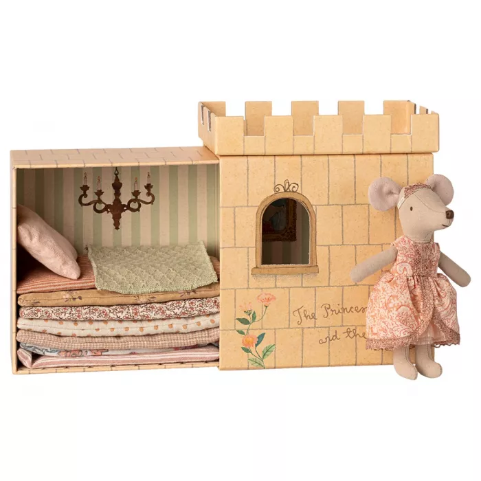 Jucarie textila - PRINCESS ON THE PEA - BIG SISTER MOUSE - Maileg