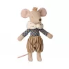 Jucarie textila - PRINCE MOUSE - BIG BROTHER - Ocher - Maileg
