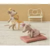 Jucarie textila - Ballerina mouse - Little sister - Heather - Maileg