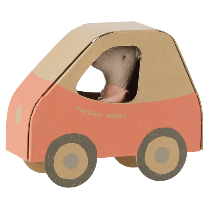 Jucarie textila - Driver mouse - Little sister - Maileg