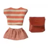 Accesorii - Clothes and bag - Big sister mouse - Coral - Maileg