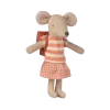 Accesorii - Clothes and bag - Big sister mouse - Coral - Maileg