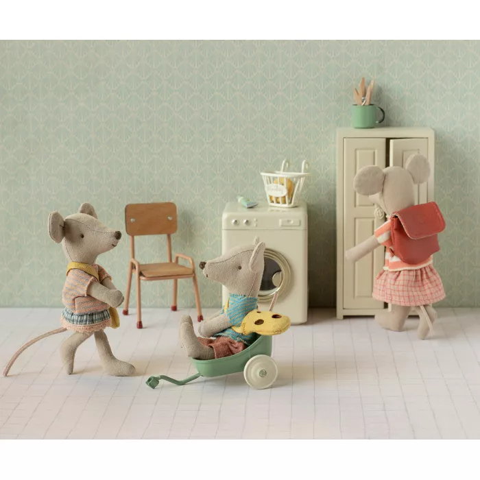 Accesorii - Clothes and bag - Big sister mouse - Coral - Maileg