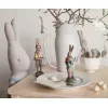 Decoratiune de Paste din metal pictata manual - Easter Bunny nr 1 - Maileg