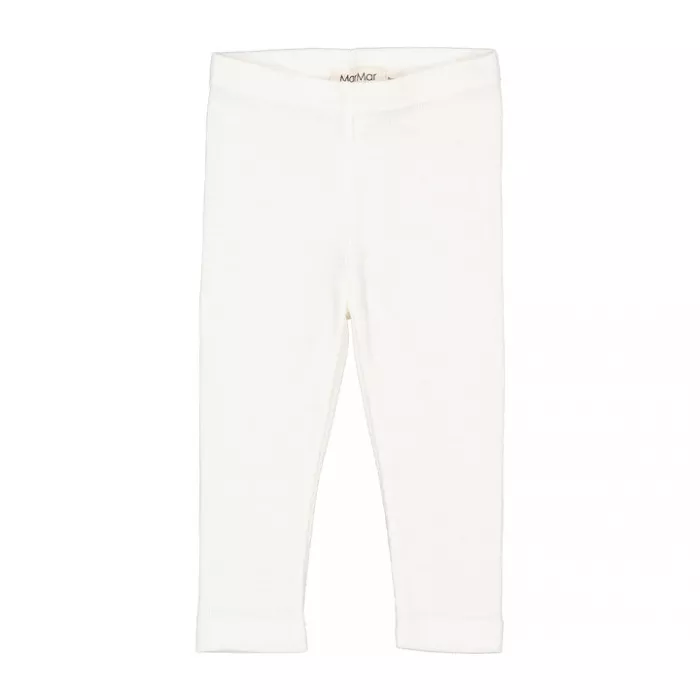 Pantaloni rib din lana - Natural - MarMar