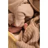 Salopeta din lana merinos cu model pointelle pentru bebelusi - Rula - Burnt Rose - MarMar Salopeta din lana merinos cu model pointelle pentru bebelusi - Rula - Burnt Rose - MarMar
