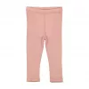 Pantaloni din lana cu model pointelle - Burnt Rose - MarMar Pantaloni din lana cu model pointelle - Burnt Rose - MarMar