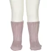 Sosete cu model pointelle pentru copii - Airy Purple - MarMar Sosete cu model pointelle pentru copii - Airy Purple - MarMar