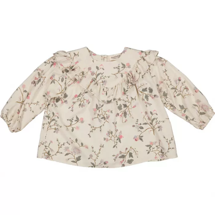 Bluza din vascoza cu volane - Tulette - Botanica - MarMar
