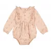 Body cu maneca lunga si volane - Roma Frill LS - Rose Bouquet - MarMar