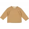 Bluza cu maneca lunga din lana merinos - Toll - Light Brown - MarMar