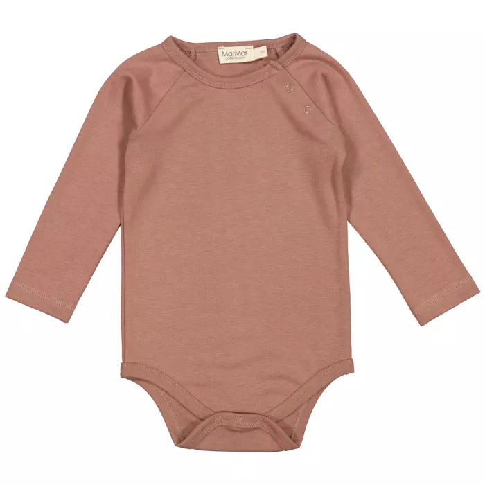 Body cu maneca lunga - Base - Tawny Rose - MarMar