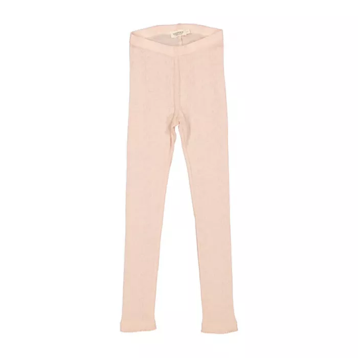 Pantaloni din lana merinos - Leg - Sheer Rose - MarMar