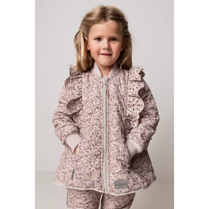 Jacheta termo pentru copii cu volanase - Olisa - Blossom - MarMar