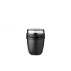 Recipient pentru pranz cu 2 compartimente separate - 300 + 120 ml - Black - Mepal