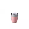 Recipient pentru pranz cu 2 compartimente separate - 300 + 120 ml - Pink - Mepal