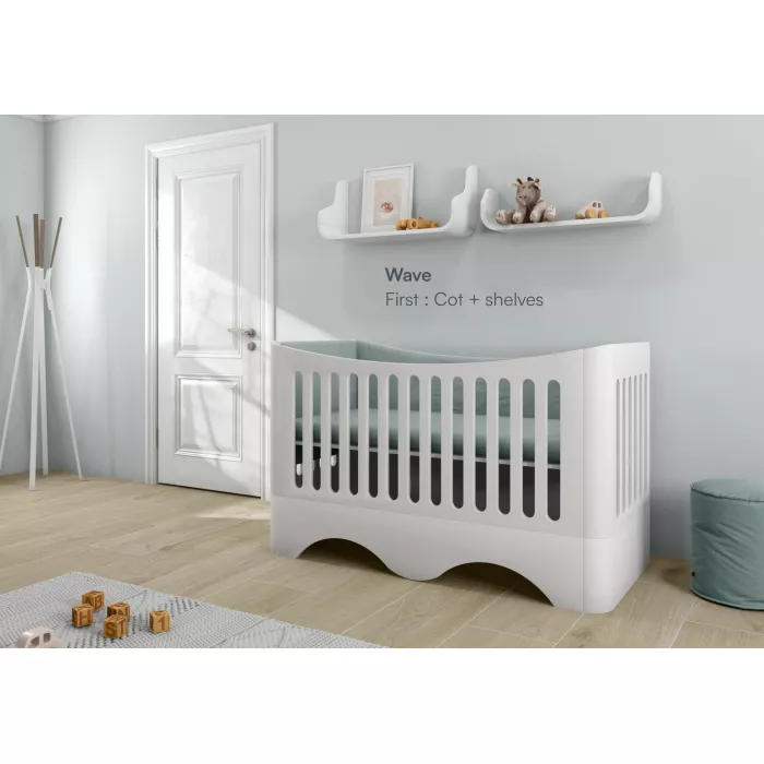 Patut evolutiv pentru copii - Colectia WAVE - NU Furniture Patut evolutiv pentru copii - Colectia WAVE - NU Furniture
