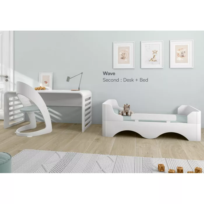 Patut evolutiv pentru copii - Colectia WAVE - NU Furniture Patut evolutiv pentru copii - Colectia WAVE - NU Furniture