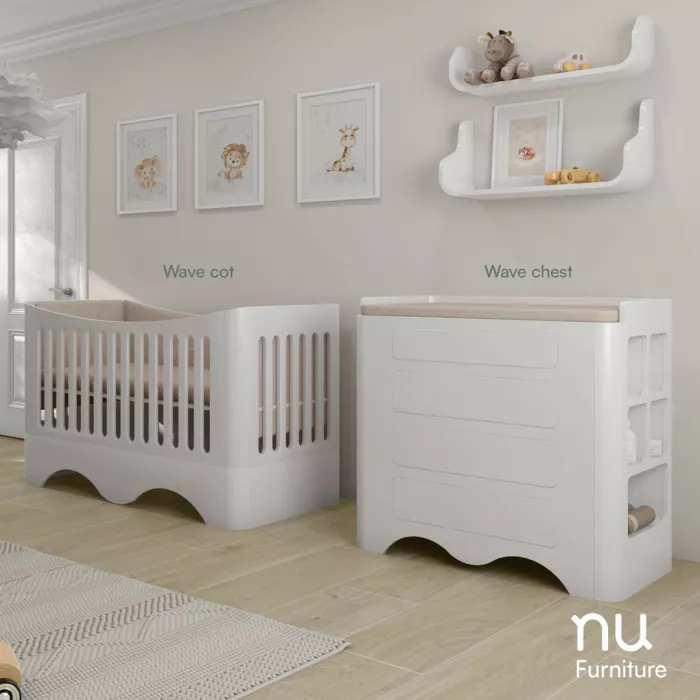 Comoda pentru camera copiilor - Colectia WAVE - NU Furniture Comoda pentru camera copiilor - Colectia WAVE - NU Furniture