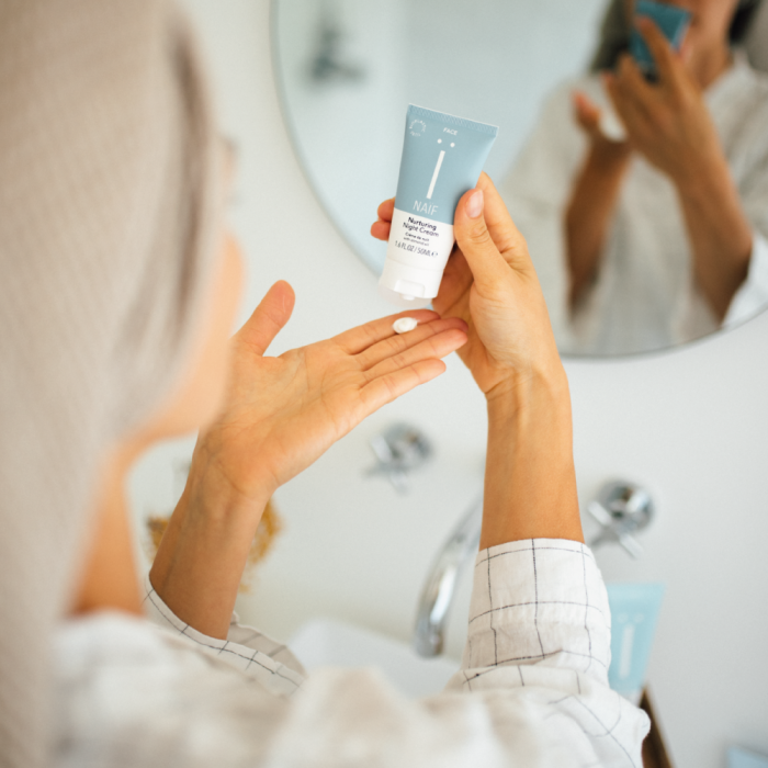 Crema hidratanta pentru noapte - Adulti - Naïf Crema hidratanta pentru noapte - Adulti - Naïf
