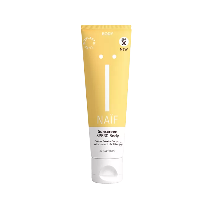 Crema pentru corp cu protectie solara SPF 30 - Adulti - Naïf