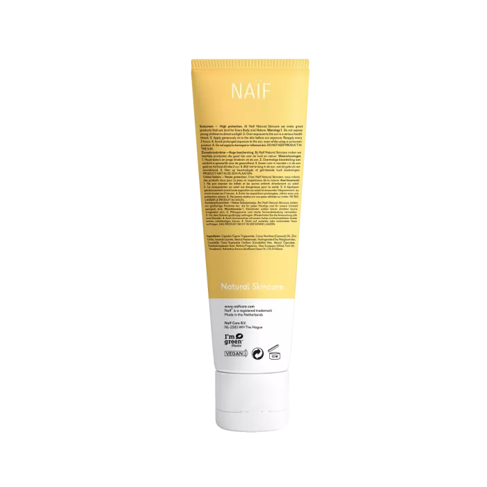 Crema pentru corp cu protectie solara SPF 30 - Adulti - Naïf