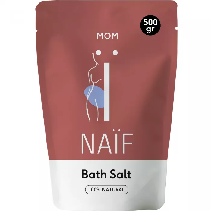 Sare de baie cu magneziu pentru femei insarcinate - 500gr - Naïf