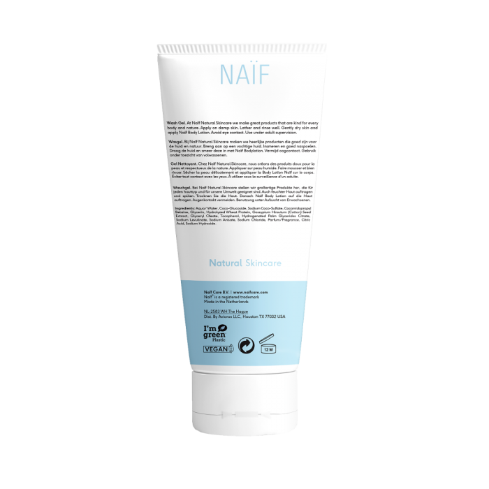 Gel de curatare - Bebelusi si copii - Naïf Gel de curatare - Bebelusi si copii - Naïf