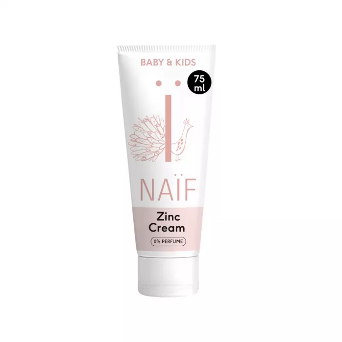 Crema cu zinc 0% parfum - Bebelusi si copii - 75 ml - Naïf