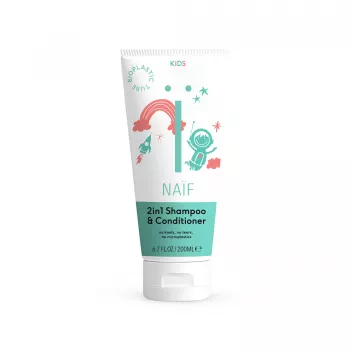 Sampon 2 in 1 pentru copii - 200 ml - Naif Sampon 2 in 1 pentru copii - 200 ml - Naif