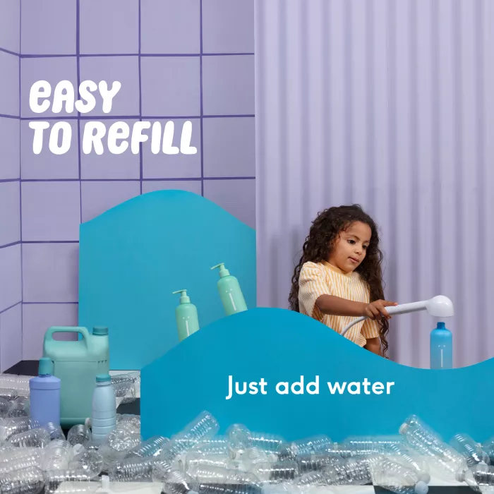 Rezerva eco tip pudra de sampon pentru copii - Naïf