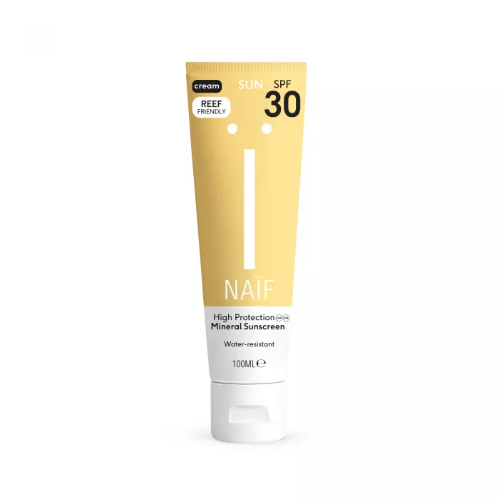 Crema cu protectie solara minerala SPF 30 - Adulti - 100 ml - Naïf