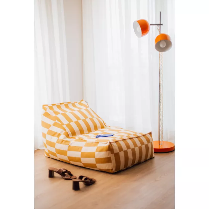 Beanbag Vibes - Mustard Tiles - Nobodinoz