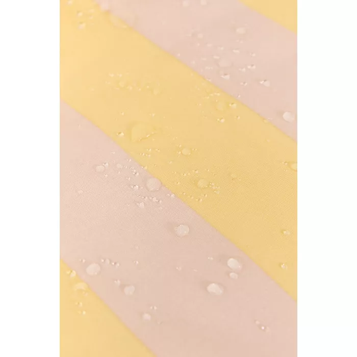 Fotoliu beanbag pentru exterior - LENNY - YELLOW AND PINK STRIPES - Nobodinoz