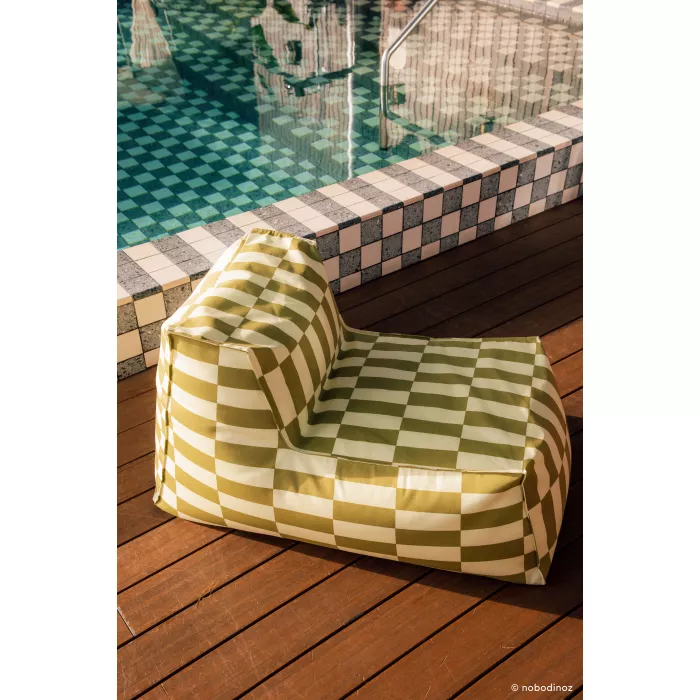 Beanbag pentru exterior - MATTEO - LIME TILES - Nobodinoz