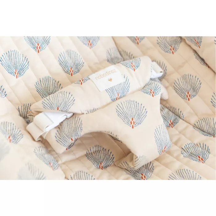 Balansoar pentru bebelusi BLUE GATSBY/ CREAM - colectia Growing Green - Nobodinoz
