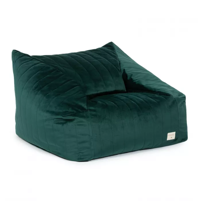 Beanbag - CHELSEA VELVET - JUNGLE GREEN - Nobodinoz