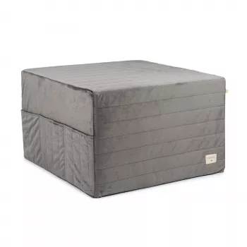 Saltea 3 in 1 - SLATE GREY VELVET - Nobodinoz Saltea 3 in 1 - SLATE GREY VELVET - Nobodinoz