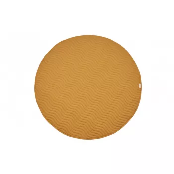 Salteluta rotunda pentru joaca - KIOWA - OCHRE YELLOW - Nobodinoz Salteluta rotunda pentru joaca - KIOWA - OCHRE YELLOW - Nobodinoz