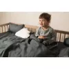 Husa din in ecologic pentru pilota - 100 x 140 cm - Green Blue - Nobodinoz Husa din in ecologic pentru pilota - 100 x 140 cm - Green Blue - Nobodinoz