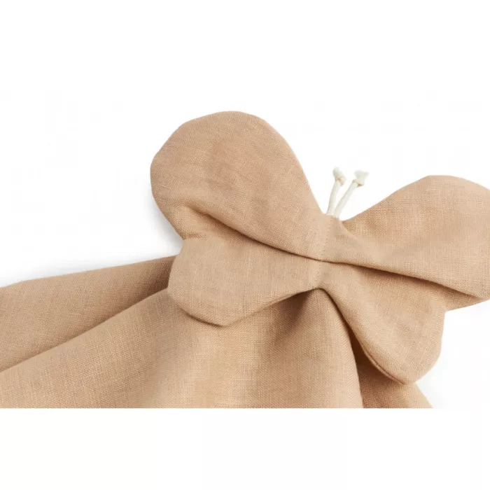 Doudou comforter din in ecologic - Fluturas - Sand - Nobodinoz