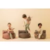 Beanbag - MAJESTIC - MARSALA TAUPE STRIPES - Nobodinoz