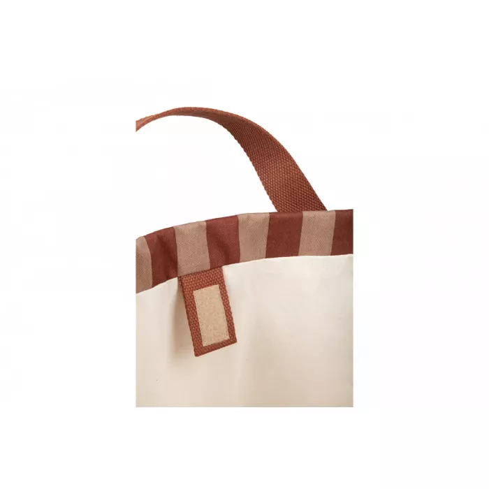 Cos de depozitare - MAJESTIC - MARSALA TAUPE STRIPES - Nobodinoz