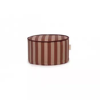 Taburet - MAJESTIC - MARSALA TAUPE STRIPES - Nobodinoz