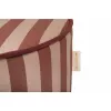 Taburet - MAJESTIC - MARSALA TAUPE STRIPES - Nobodinoz