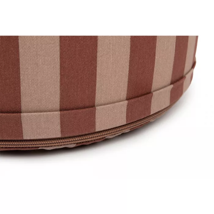 Taburet - MAJESTIC - MARSALA TAUPE STRIPES - Nobodinoz