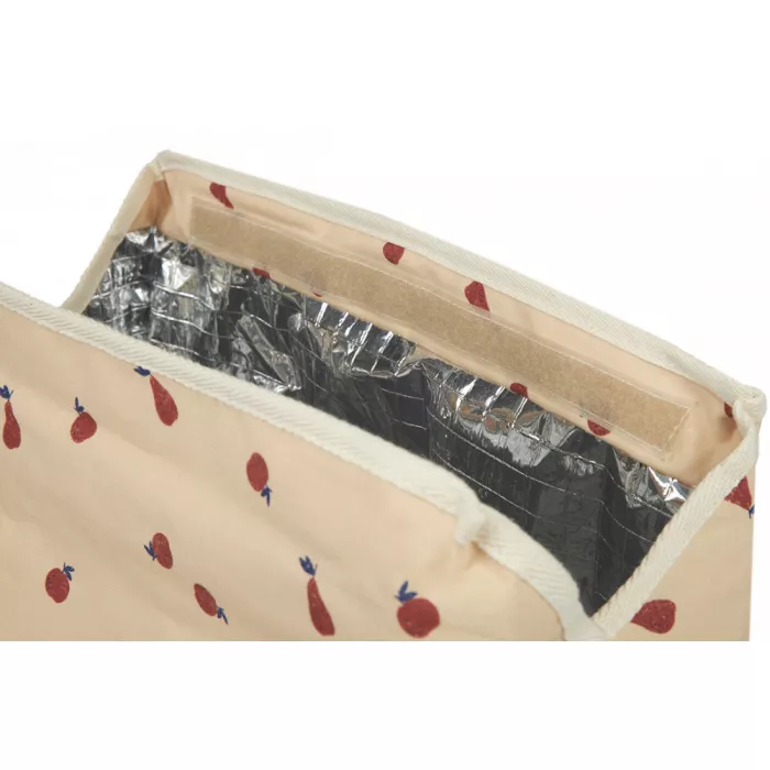 Gentuta termoizolanta din bumbac organic pentru gustari - SUNSHINE - FRUITS - NOBODINOZ