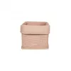 Cos de depozitare din bumbac organic Wabi Sabi - Powder Pink - Nobodinoz