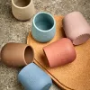 Set de 2 pahare din silicon - Abel - Woodrose - Nuuroo Set de 2 pahare din silicon - Abel - Woodrose - Nuuroo